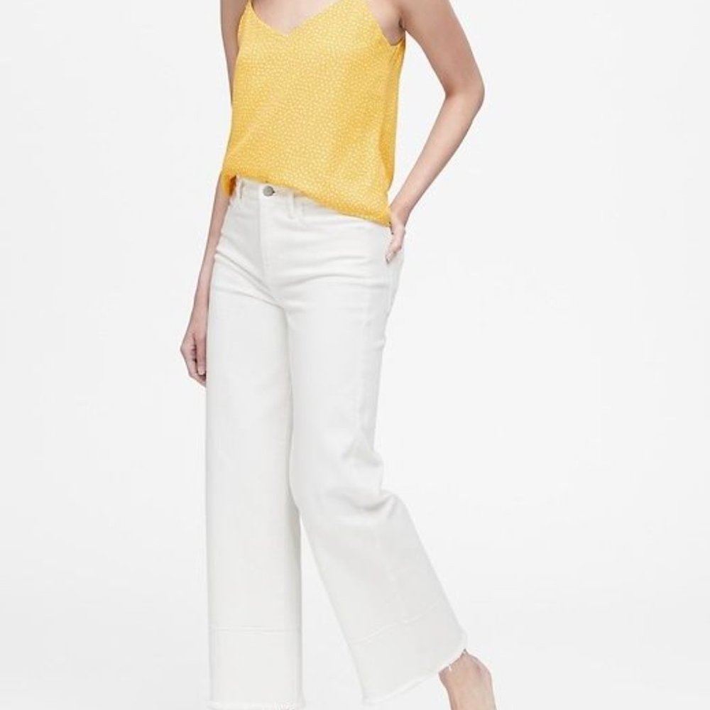 Banana Republic Floral Strappy Camisole - L